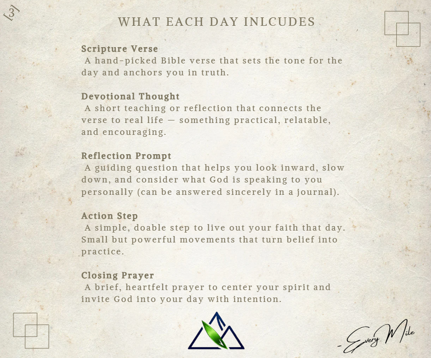Every Mile: 30-Day Faith-in-Motion Devotional (Digital Download)